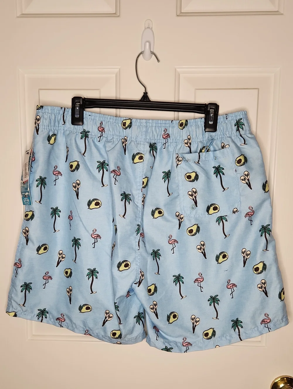 Ron Jon Surf Shop Avocado Dreamin Swim Trunks Size XL NWT